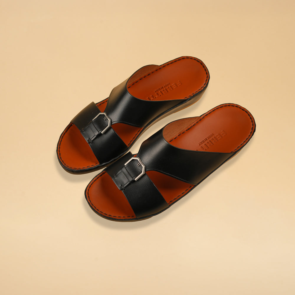 Arabic Sandal – Gange Calf 3499 | Genuine Calf Leather Footwear for Men