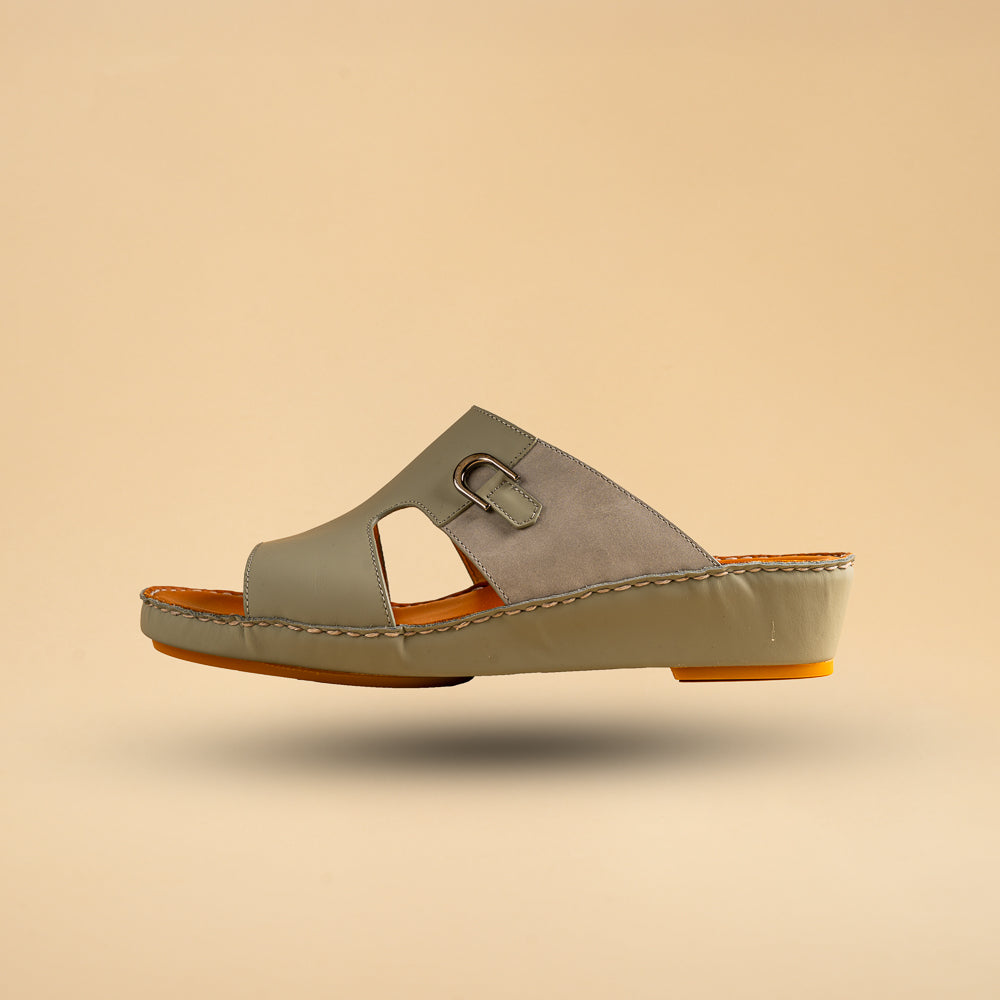 Arabic Sandal – Calf Matt with Suede 3222
