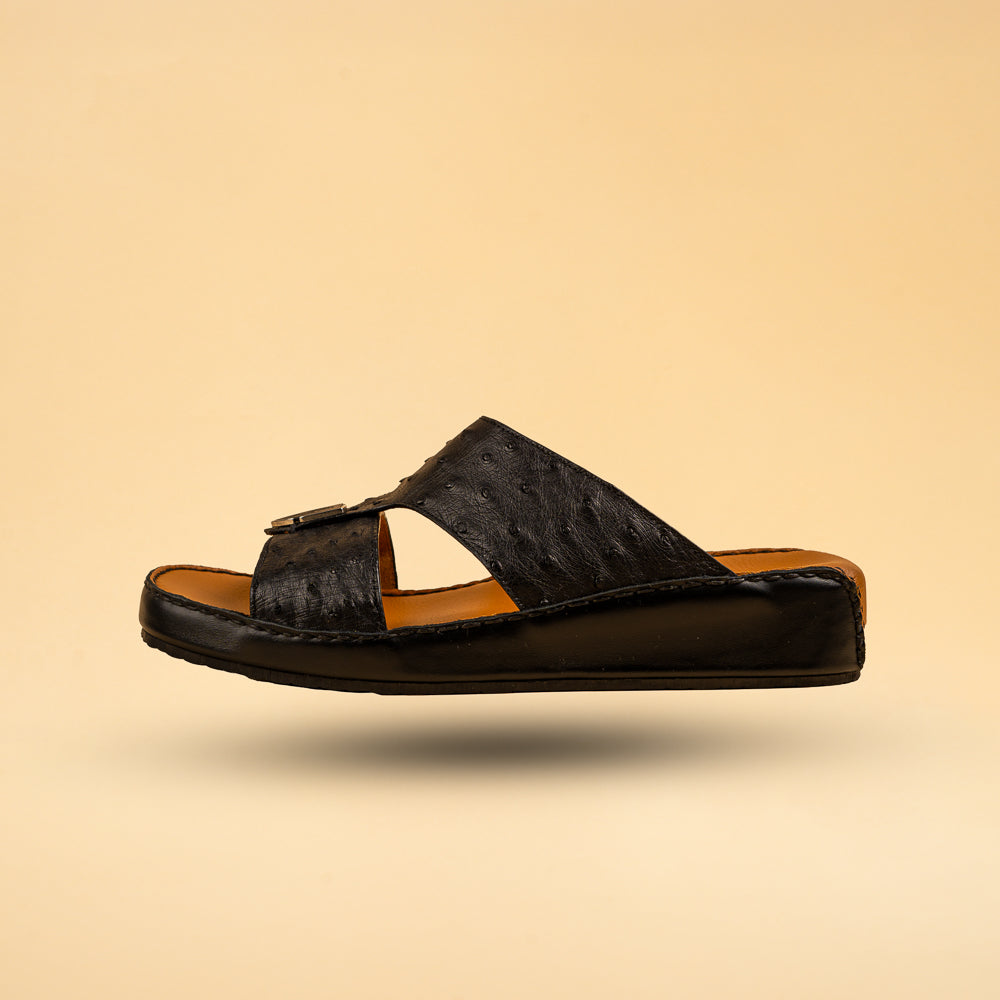 Arabic Sandal – Ostrich Leather 3498