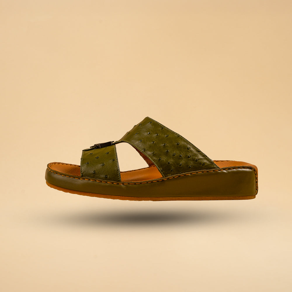 Arabic Sandal – Ostrich Leather 3516