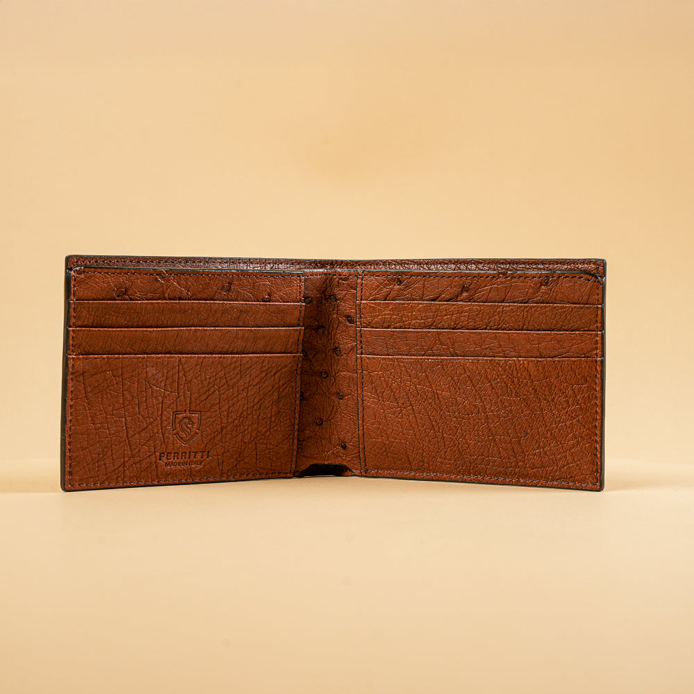 Men’s Ostrich Leather Wallet – ART 2006 | Elegant & Unique