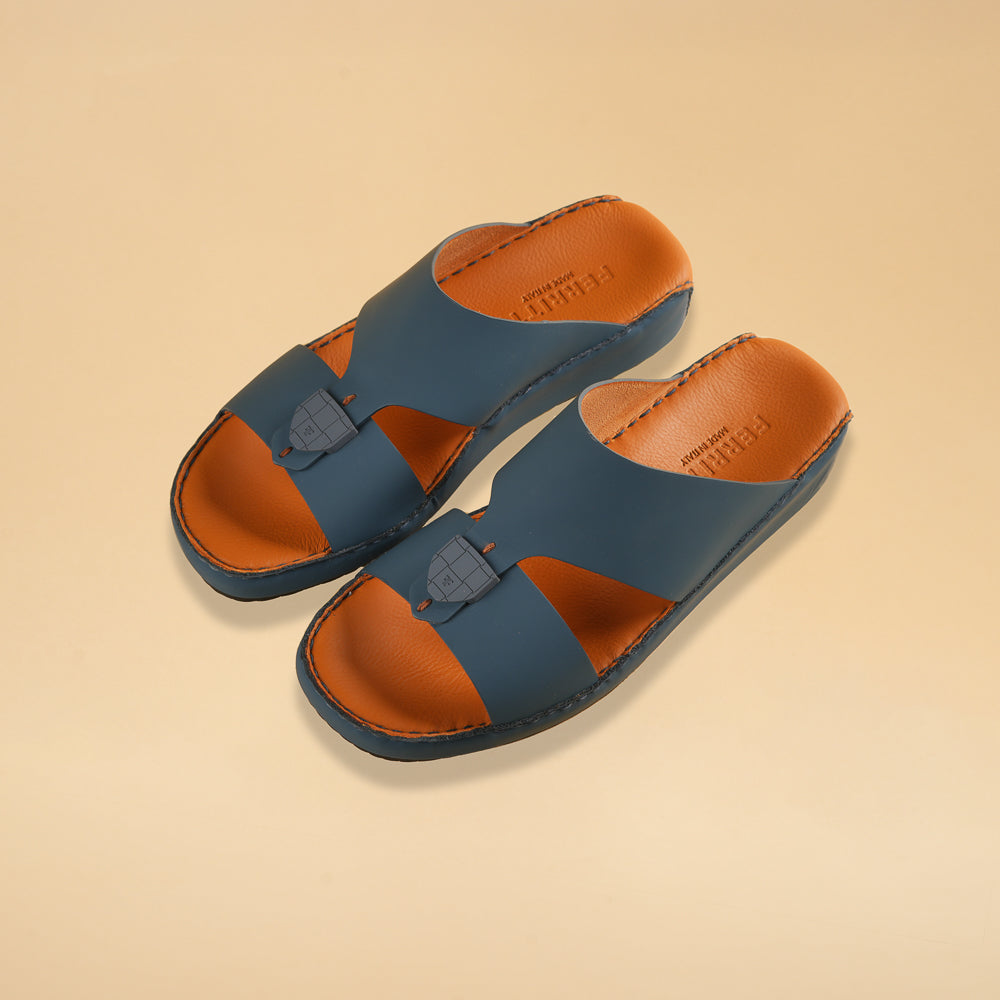 Arabic Leather Sandal – London Calf Matt 3543