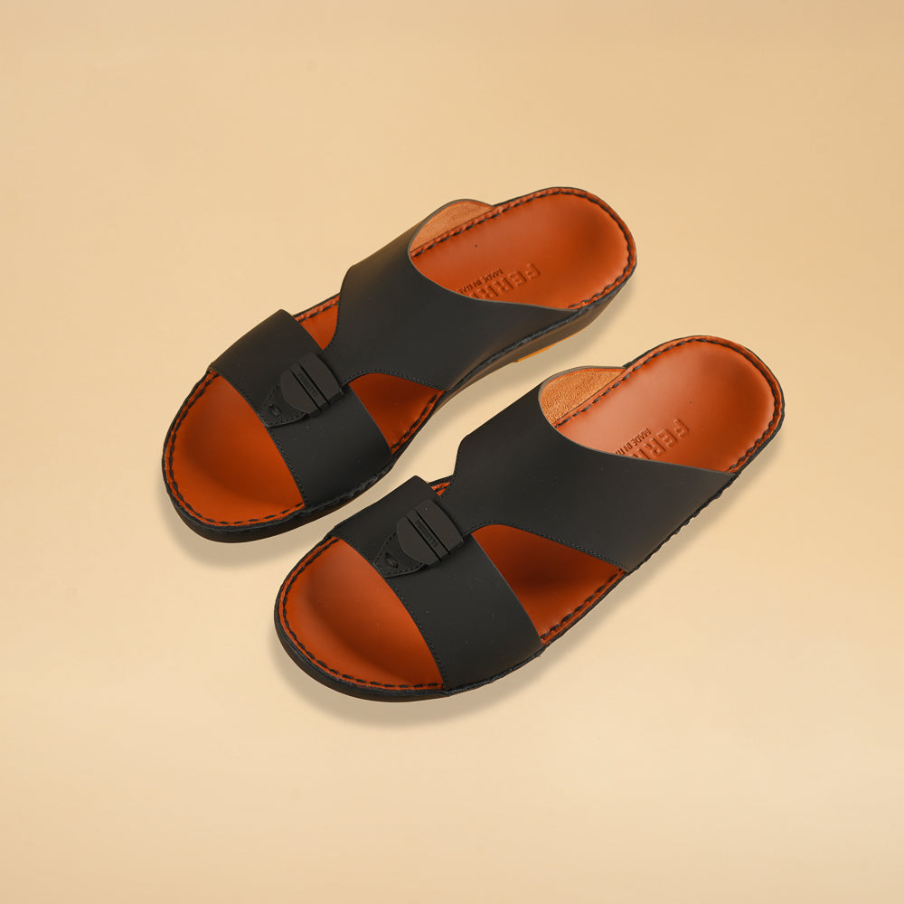 Arabic Leather Sandal – London Calf Matt 3542