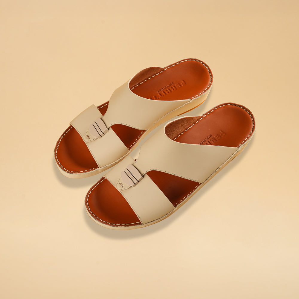 Arabic Leather Sandal – London Calf Matt 3542