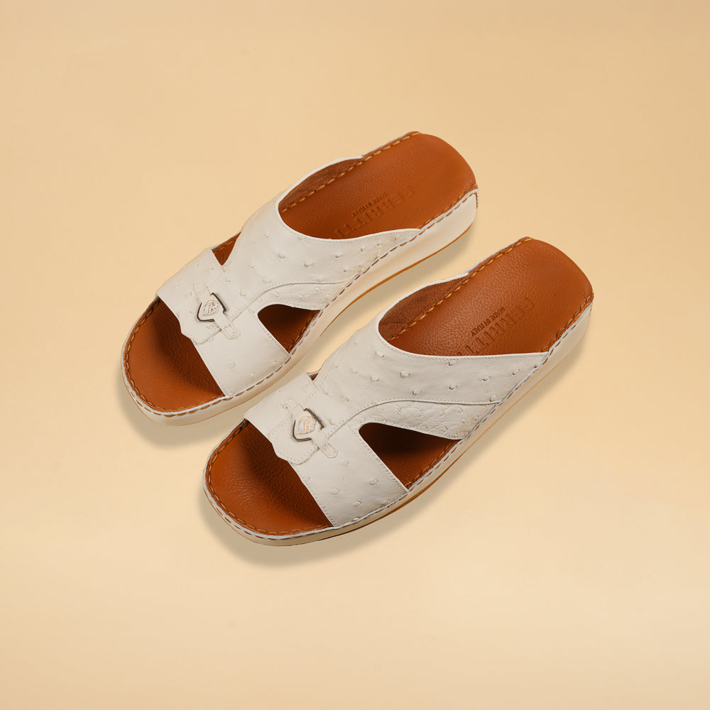 Arabic Sandal – Genuine Ostrich Leather 3538