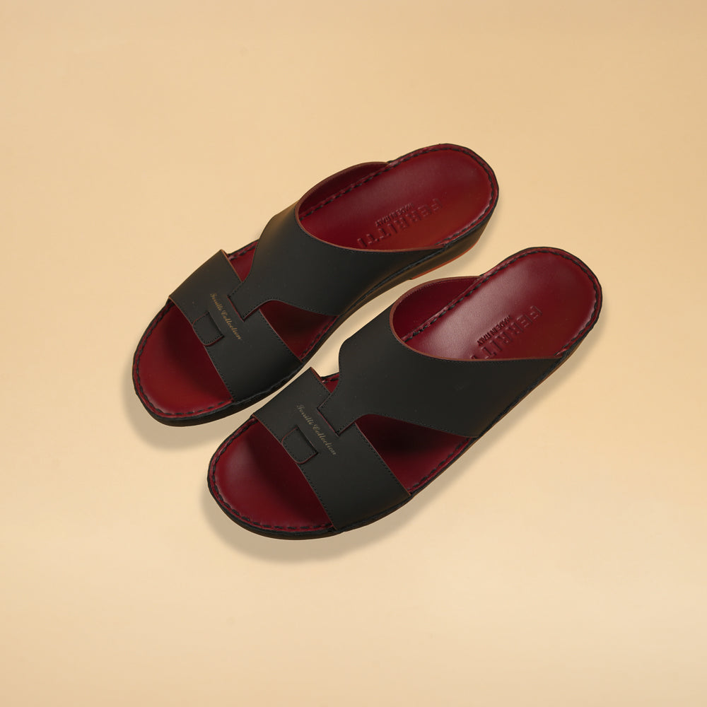 Arabic Leather Sandal – London Calf Matt 3546