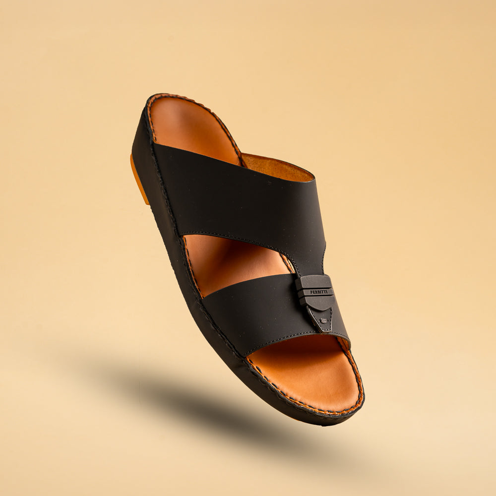 Arabic Leather Sandal – London Calf Matt 3542