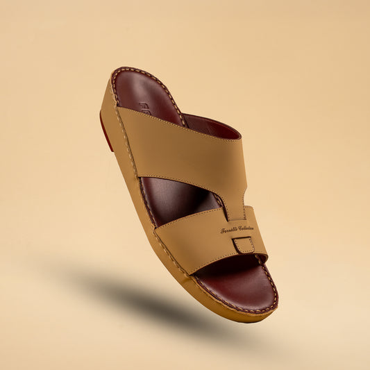 Arabic Leather Sandal – London Calf Matt 3546
