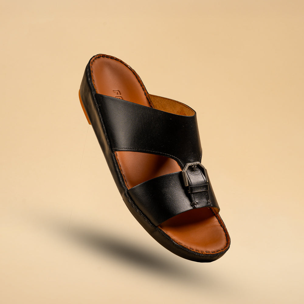 Arabic Sandal – Gange Calf 3499 | Genuine Calf Leather Footwear for Men