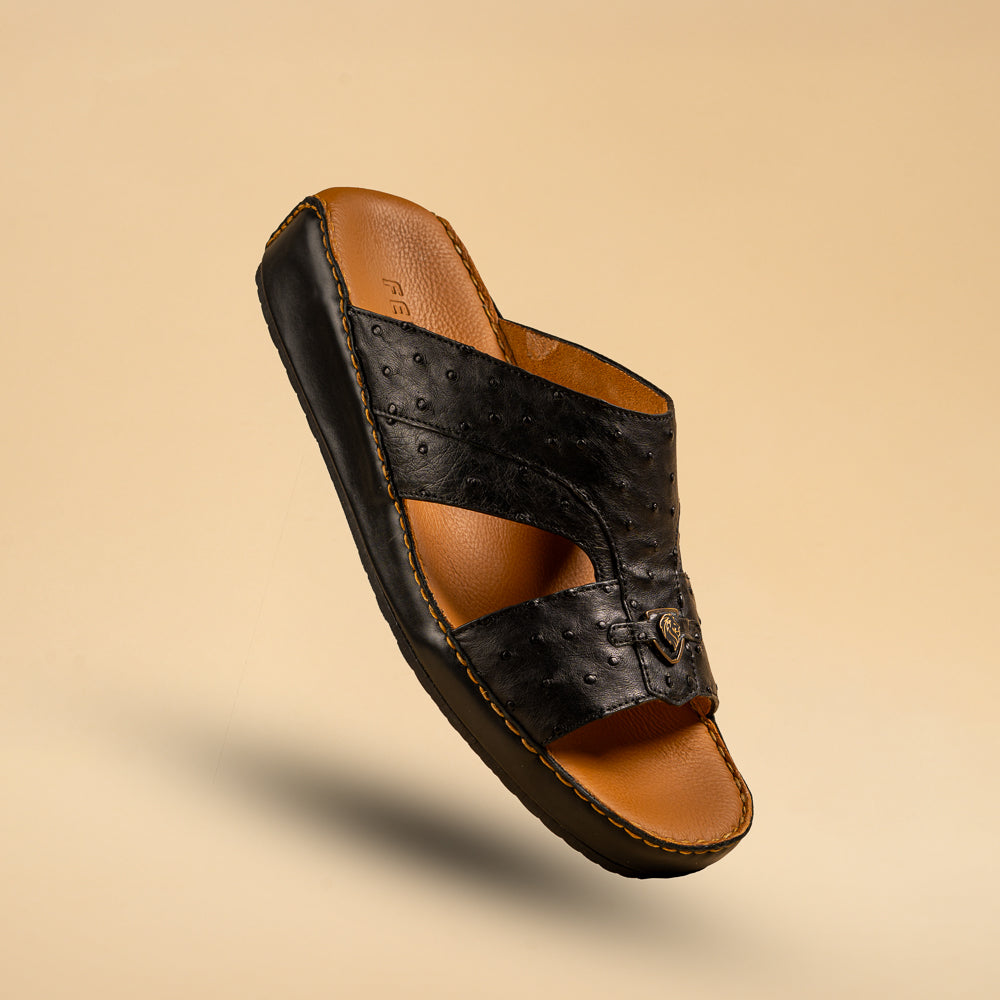 Arabic Sandal – Genuine Ostrich Leather 3538