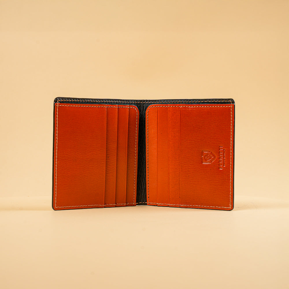 Men’s Leather Wallet – Art Calf Anilbox 2031 | Slim Bifold Classic